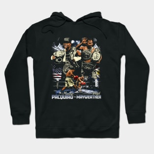 Floyd Mayweather Vs. Manny Pacquiao Vintage Hoodie